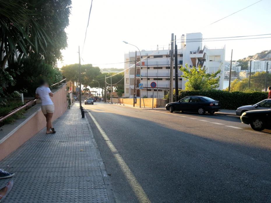 Weg zum Strand